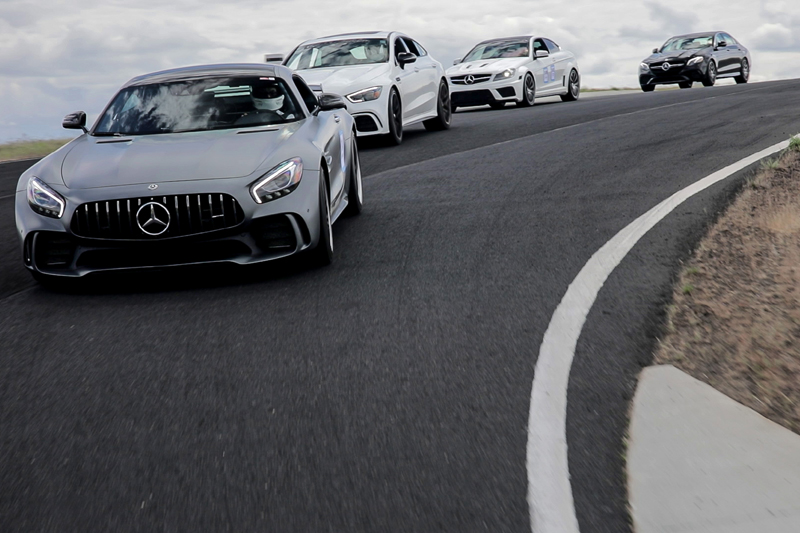 mercedes track day