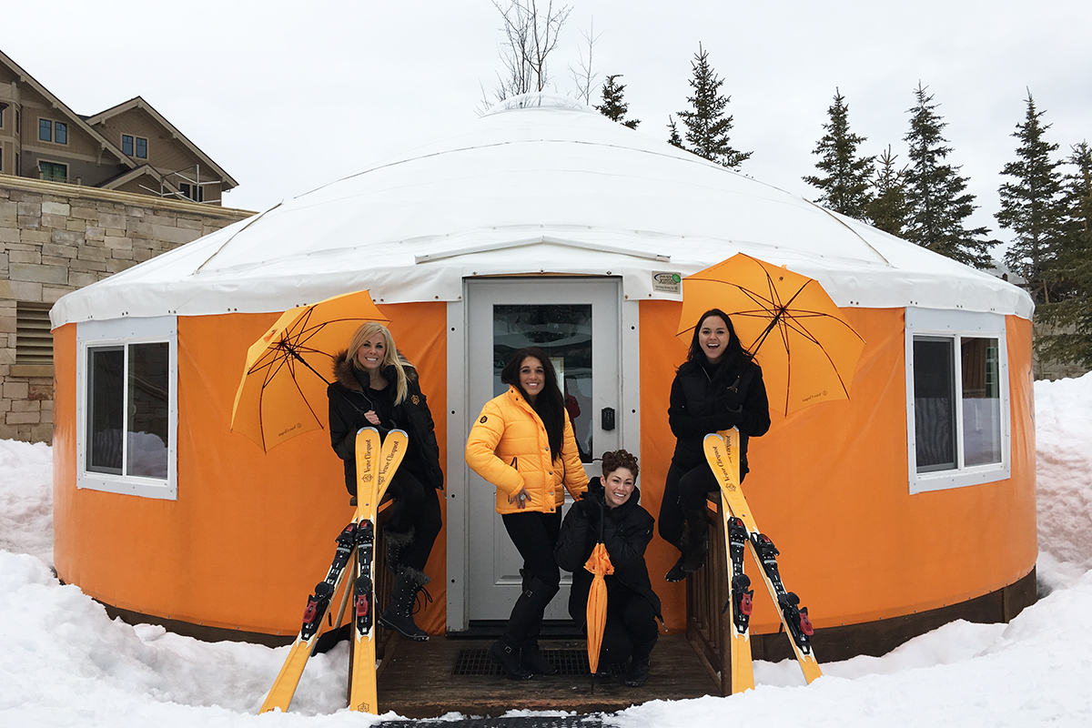 Clicquot in the Snow