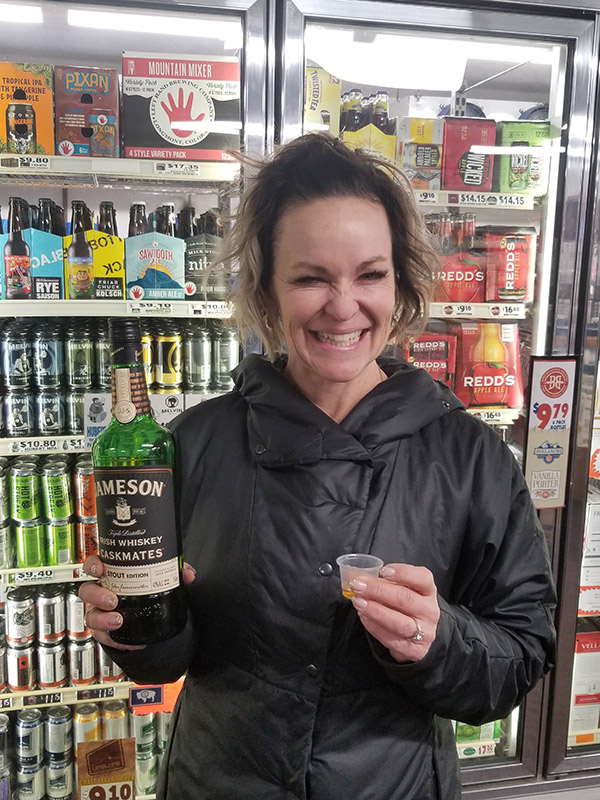 Jameson off premise sampling program