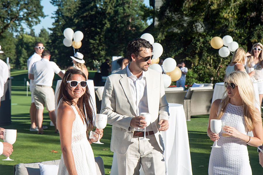 Portland Golf Club white party