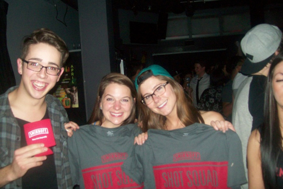Smirnoff Vodka sampling program