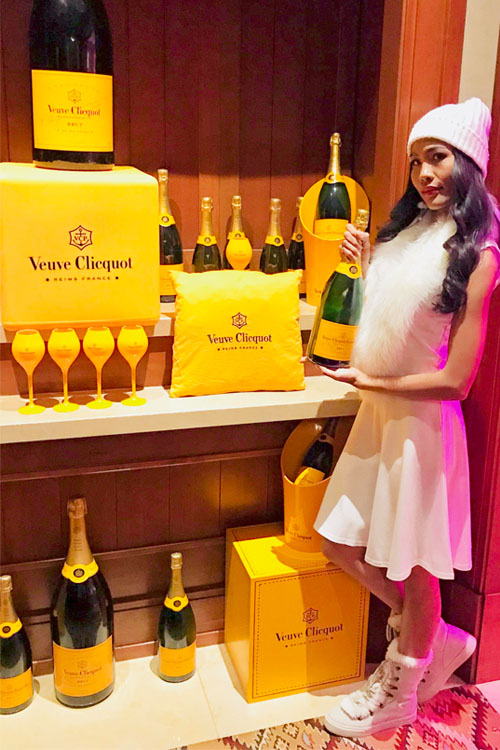Branded Champagne Displays